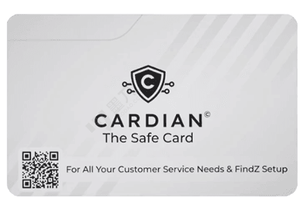 Cardian The Safe Card - Protect your cards from digital pickpockets instantly!