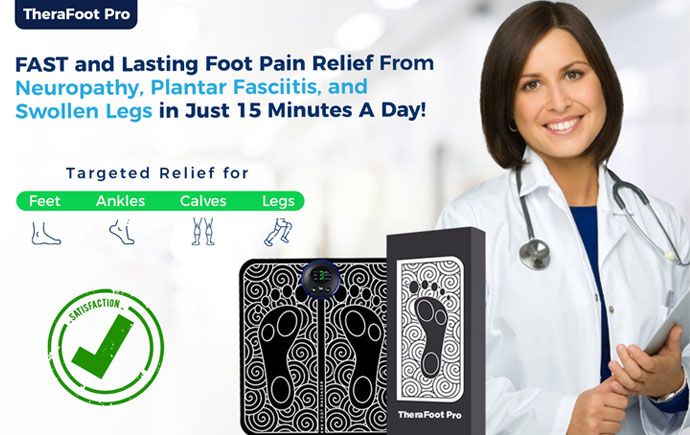 TheraFoot Pro Massage- Relieve Your Foot and Leg Pain in Just 15 Minutes A Day!